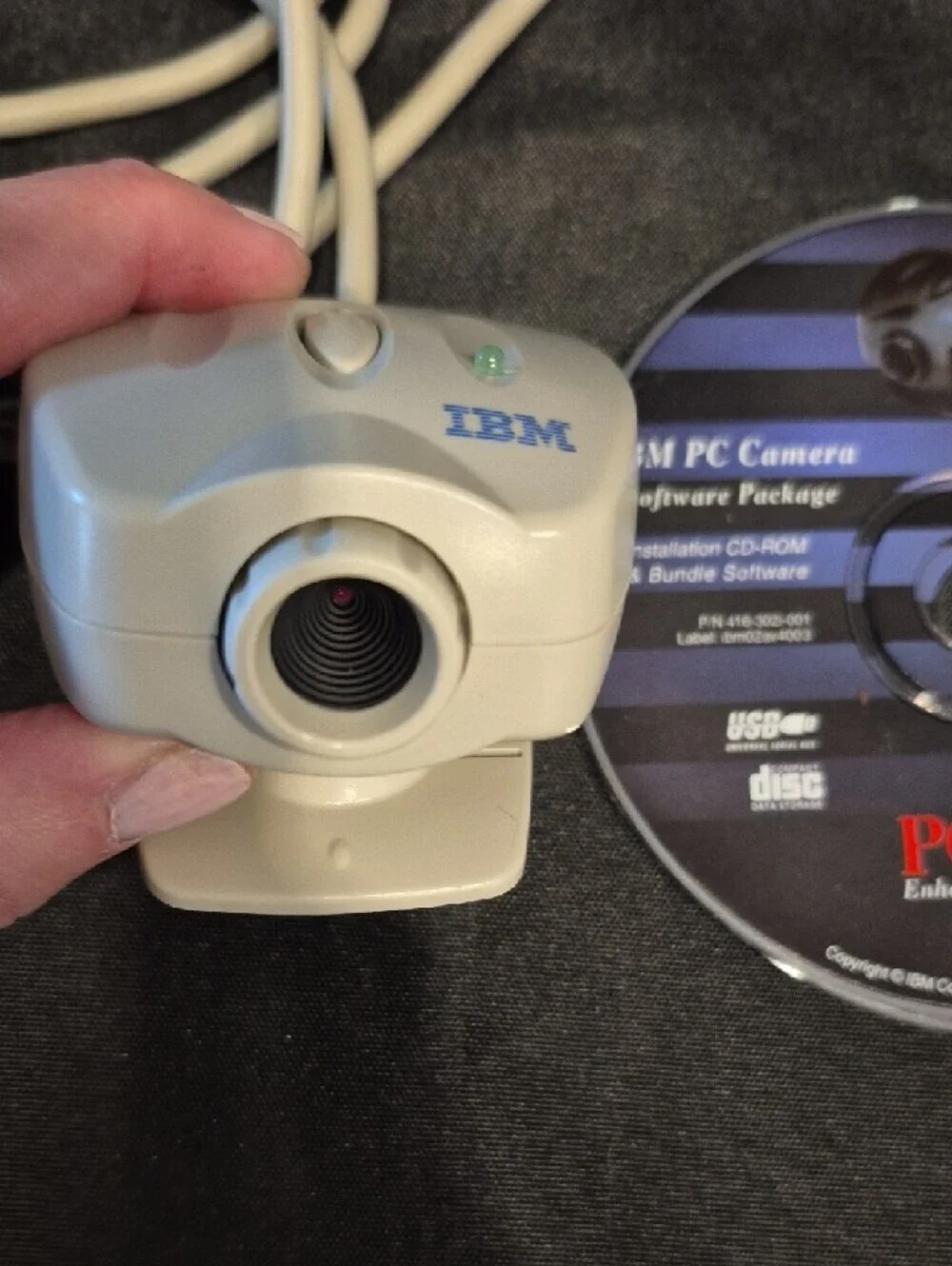 Vintage IBM  PC Camera USB Webcam
